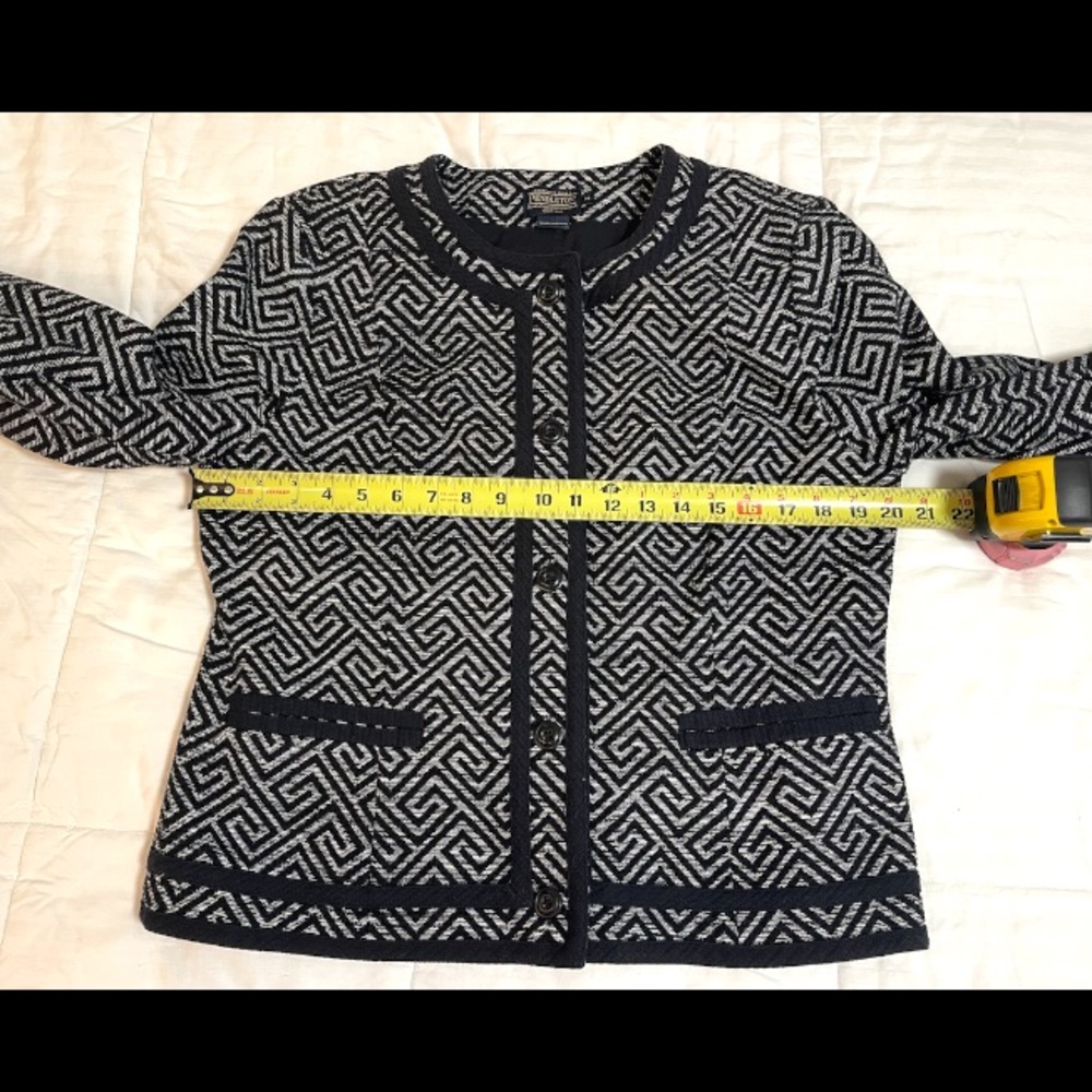 Pendleton Blazer Jacket Womens 14 Multi Geometric… - image 3